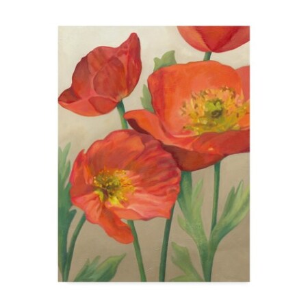 Megan Meagher 'Poppy Love I' Canvas Art,14x19
